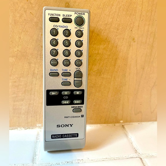 Other Sony Radio Cassette Remote Control For Canada Version Only Euc